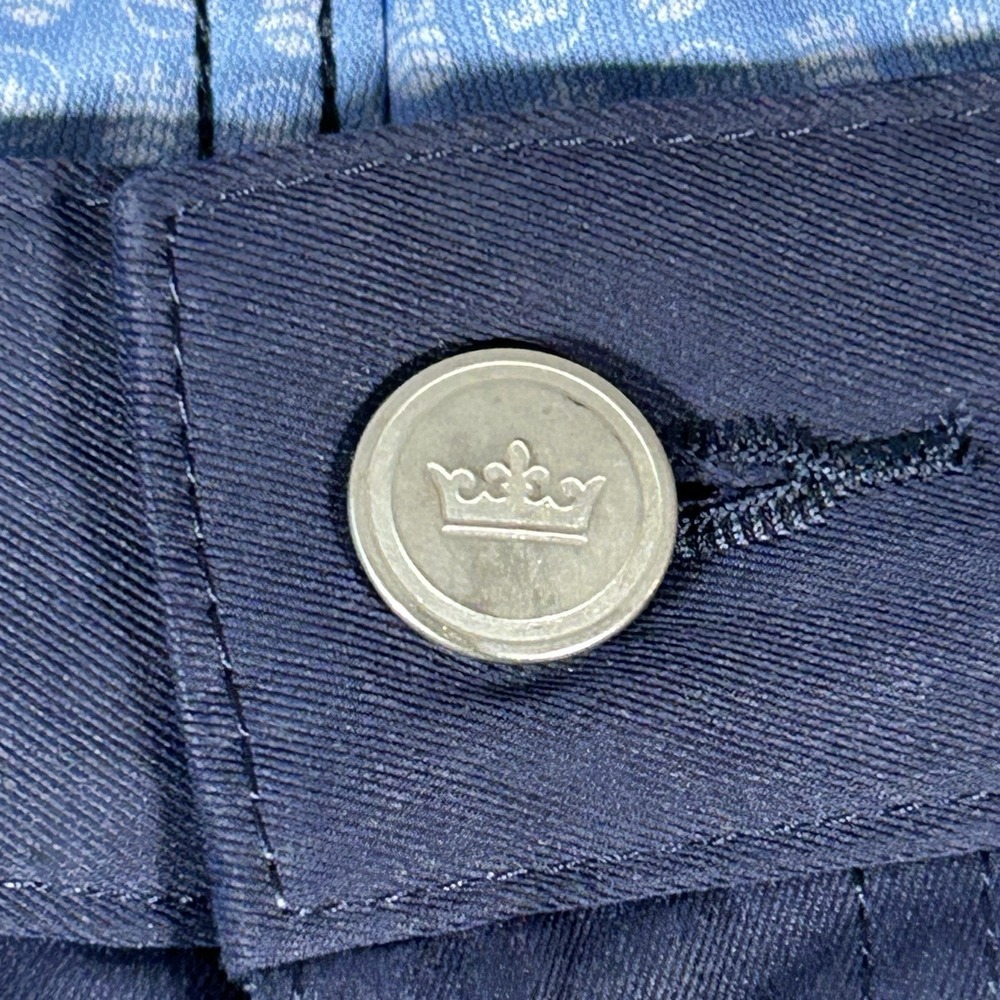 Peter Millar EB66 Pants Mens 40x32 Blue Performance Five-Pocket Golf Stretch - Picture 5 of 16